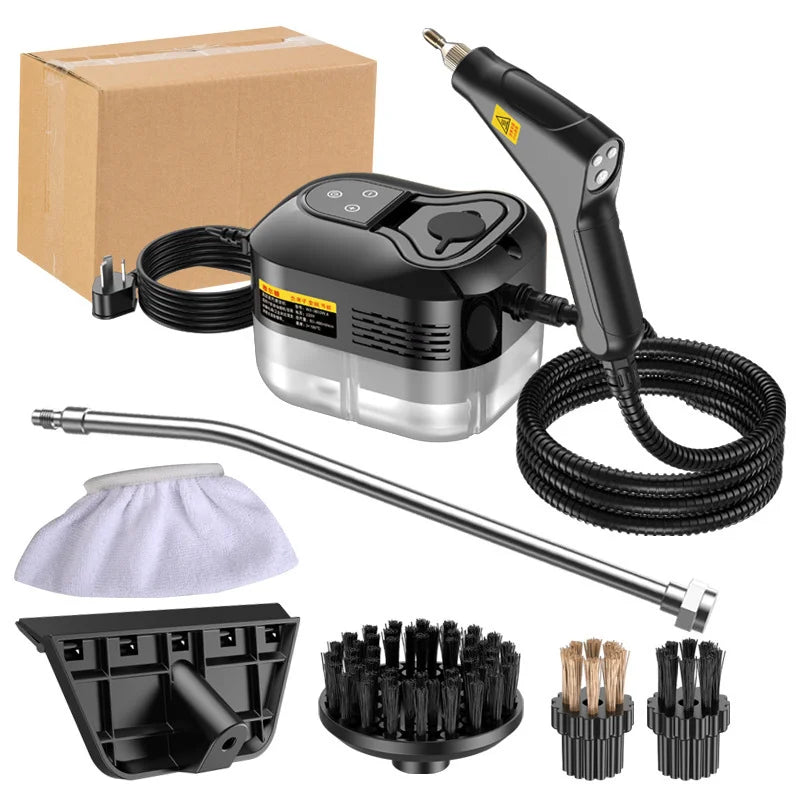 2500 W Myjka parowa do czyszczenia w domu to szybki i skuteczny sposób na usuwanie brudu bez chemii. Gorąca para dociera do fug i szczelin, nie przesusza powierzchni i pozwala sprzątać szybciej, łatwiej i oszczędniej każdego dnia.