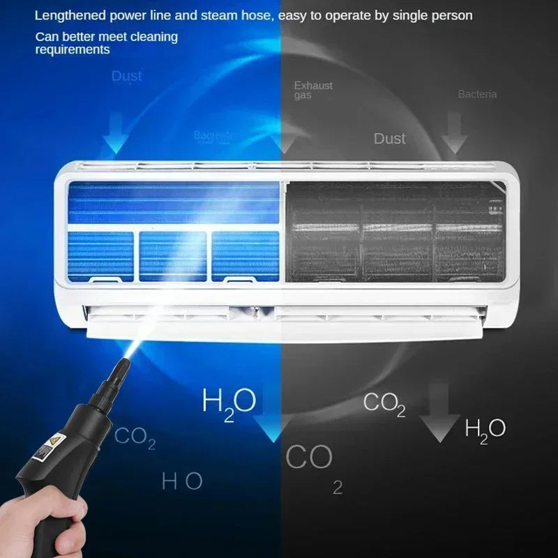 2500 W Myjka parowa do czyszczenia w domu to szybki i skuteczny sposób na usuwanie brudu bez chemii. Gorąca para dociera do fug i szczelin, nie przesusza powierzchni i pozwala sprzątać szybciej, łatwiej i oszczędniej każdego dnia.